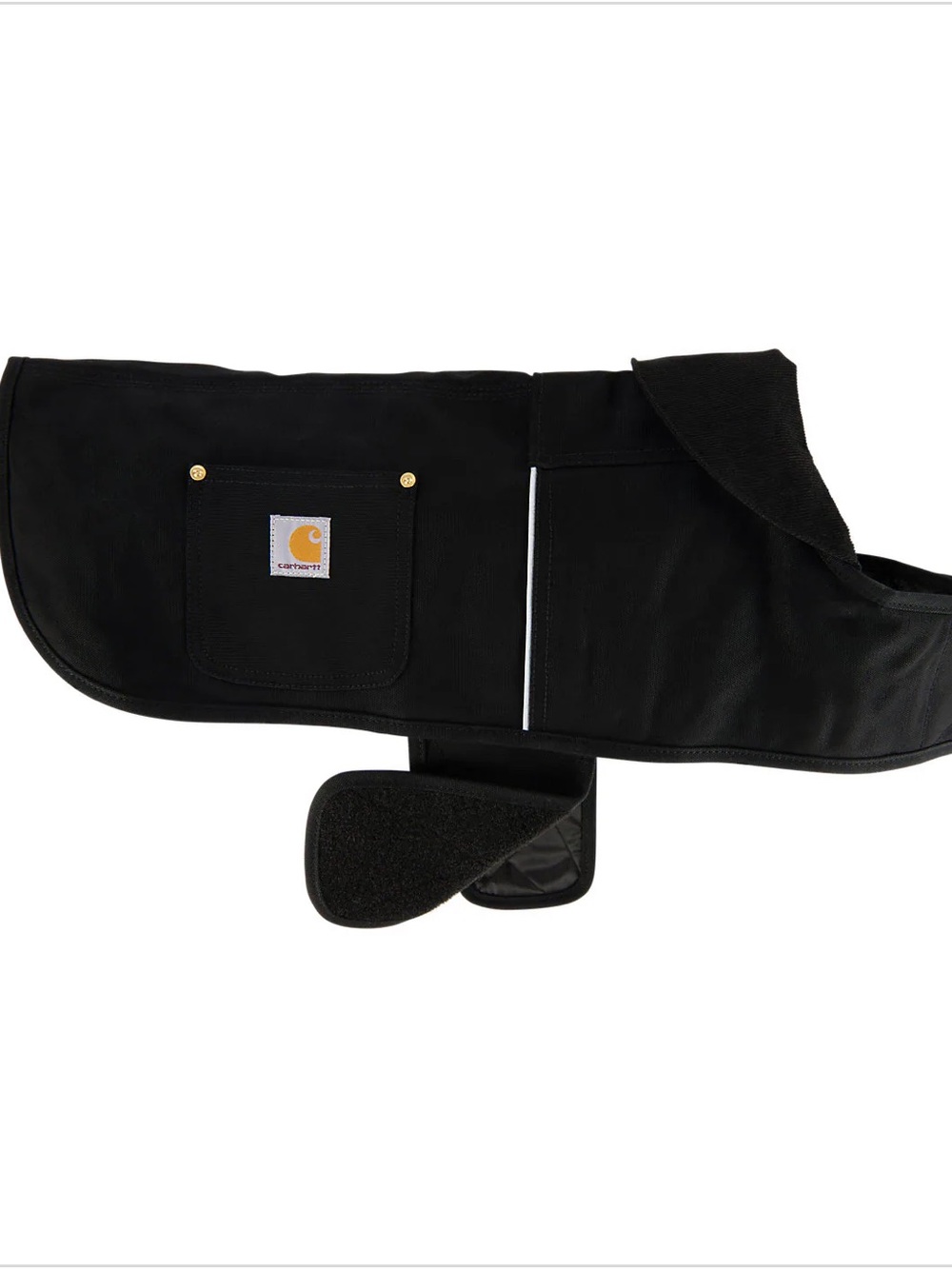 CARHARTT FIRM DUCK INSULATED DOG CHORE COAT BLACK - MEDIUM